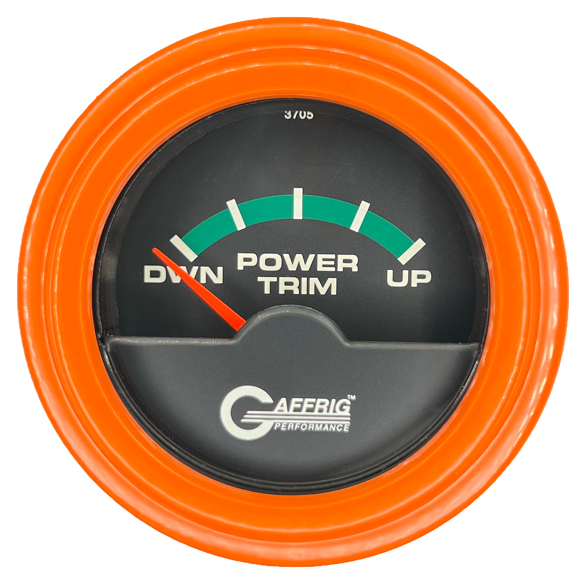 #5028 2 INCH ELECTRIC TRIM METER OMC Black Orange / Step
