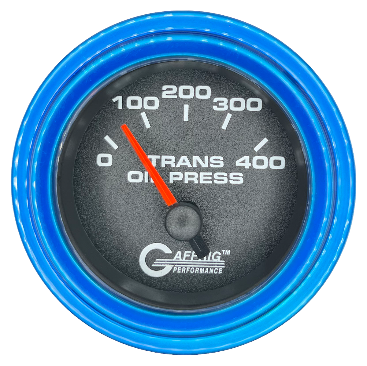 #5029 2 INCH ELECTRIC TRANS. PRESSURE 0-400 PSI Black Blue / Step