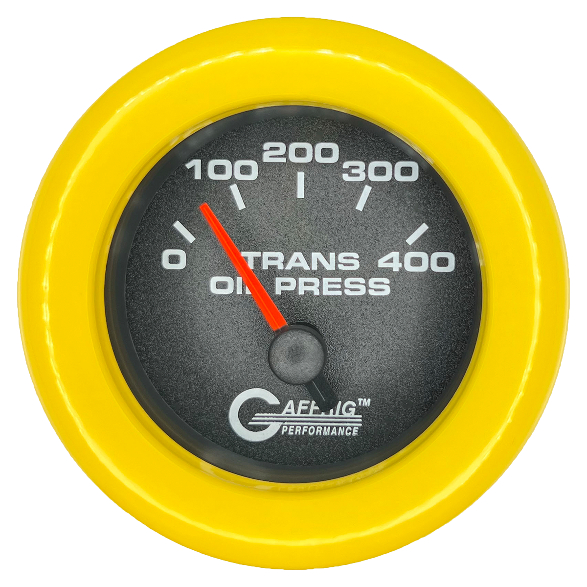 #5029 2 INCH ELECTRIC TRANS. PRESSURE 0-400 PSI Black Yellow / Step