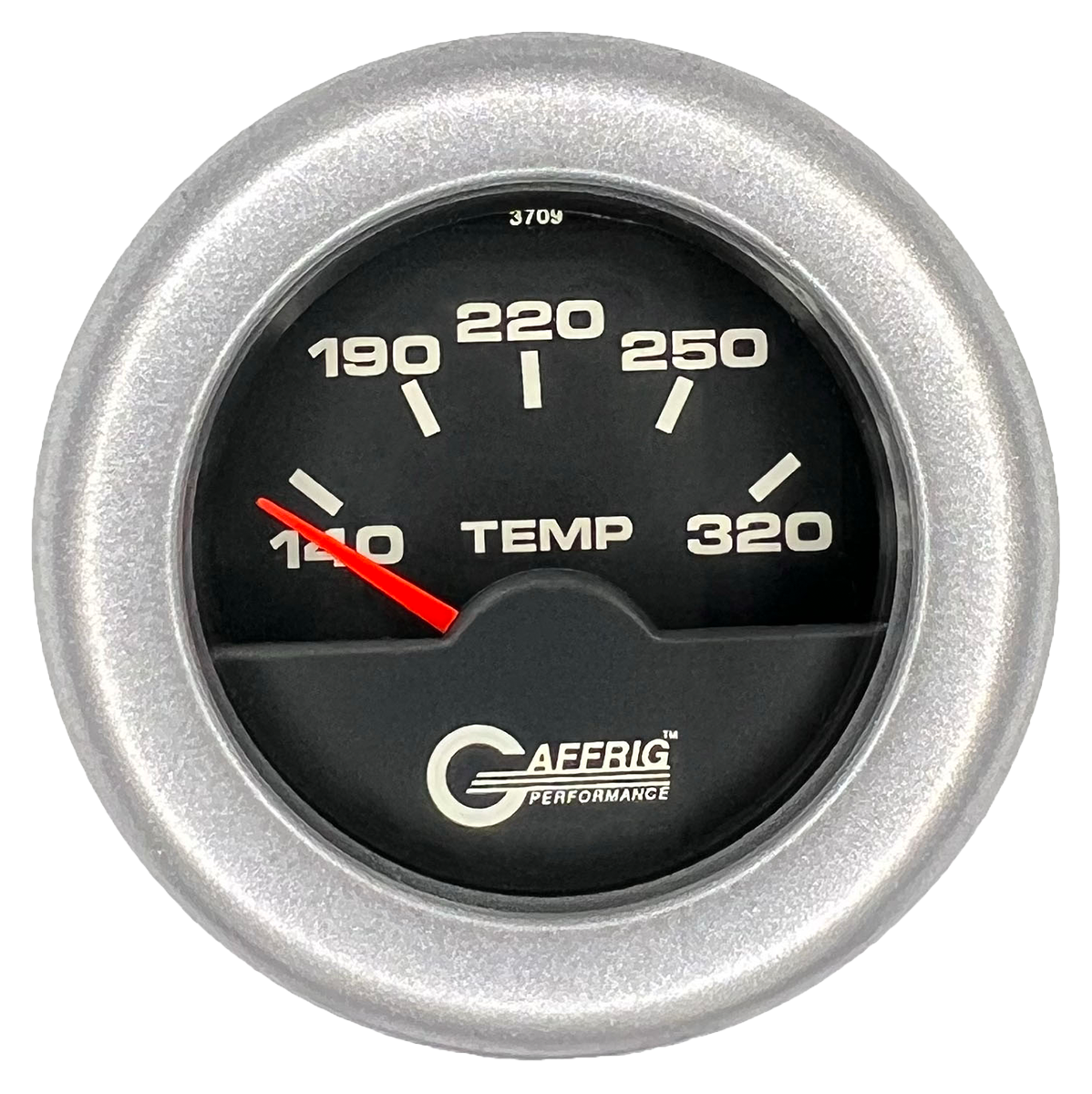 #5030 2 INCH ELECTRIC TRANS. TEMP. 140-320 F Black Platinum / Step
