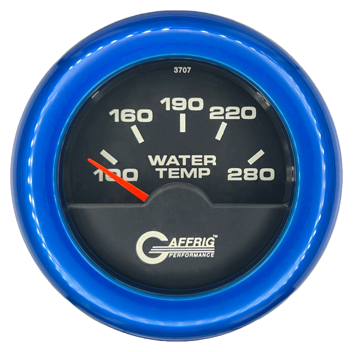 #5042 2 INCH ELECTRIC HIGH WATER TEMP. 100-280 F Black Blue / Step