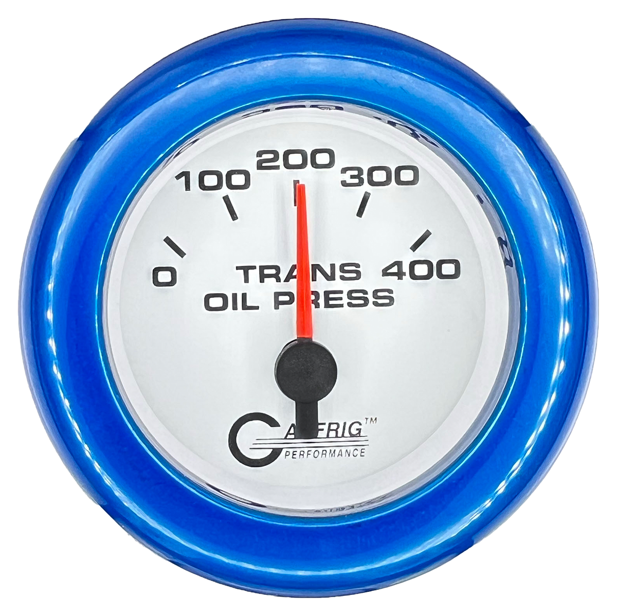 #5529 2 INCH ELECTRIC TRANS. PRESSURE 0-400 PSI White Blue / Step