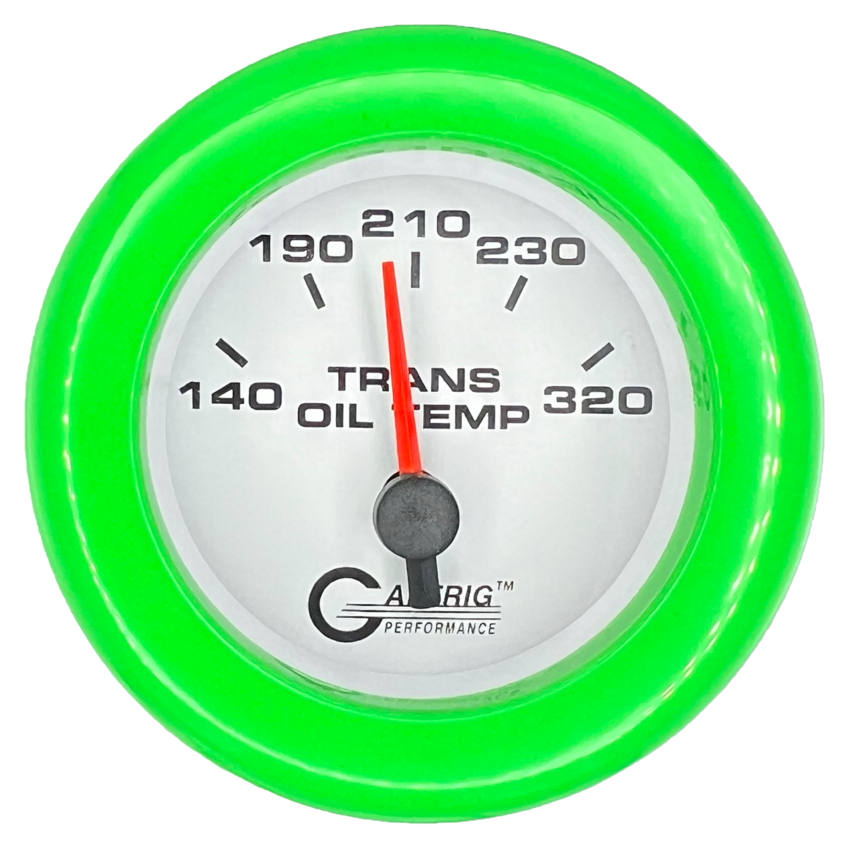 #5530 2 INCH ELECTRIC TRANS. TEMP. 140-320 F White Lime Green / Step