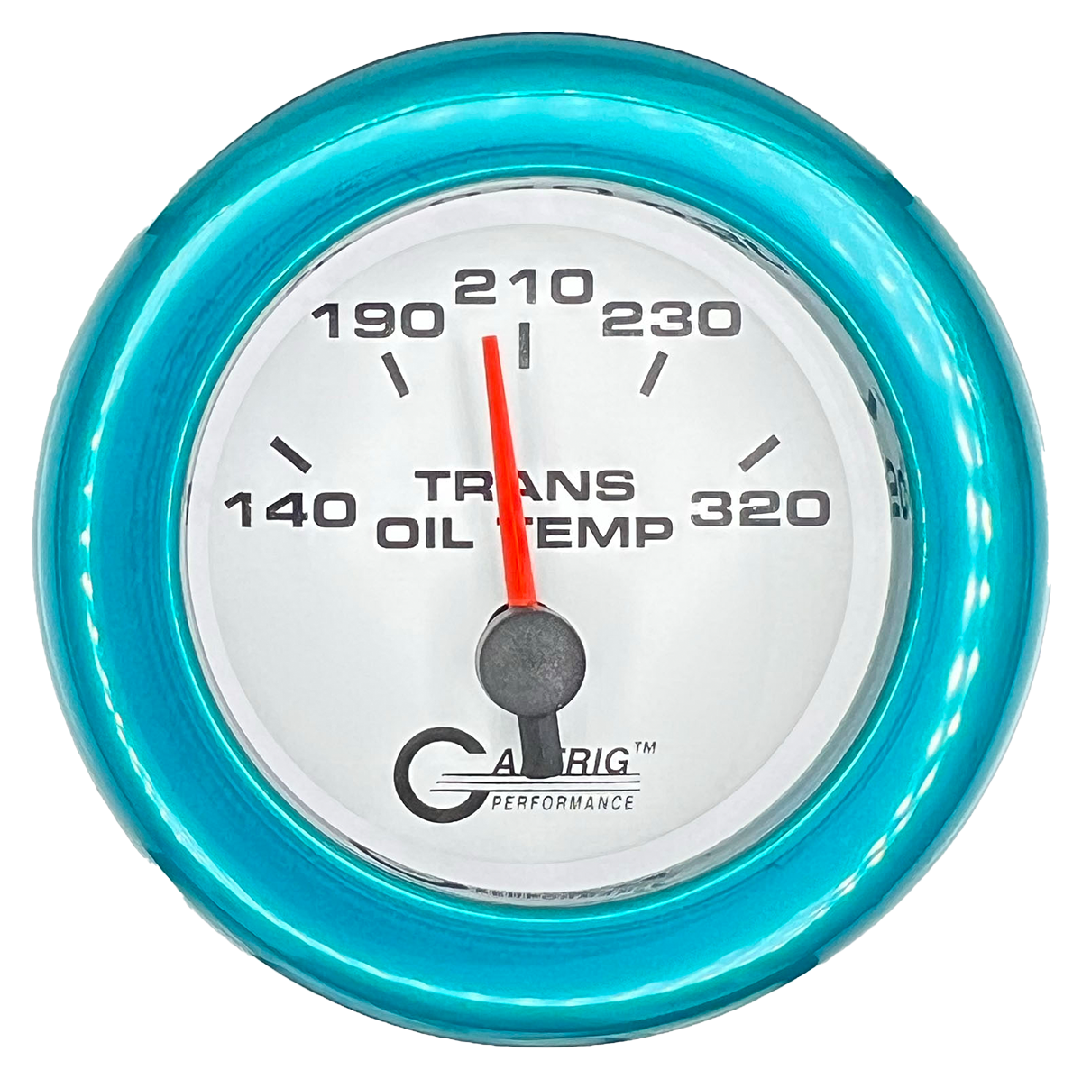 #5530 2 INCH ELECTRIC TRANS. TEMP. 140-320 F White Teal / Step