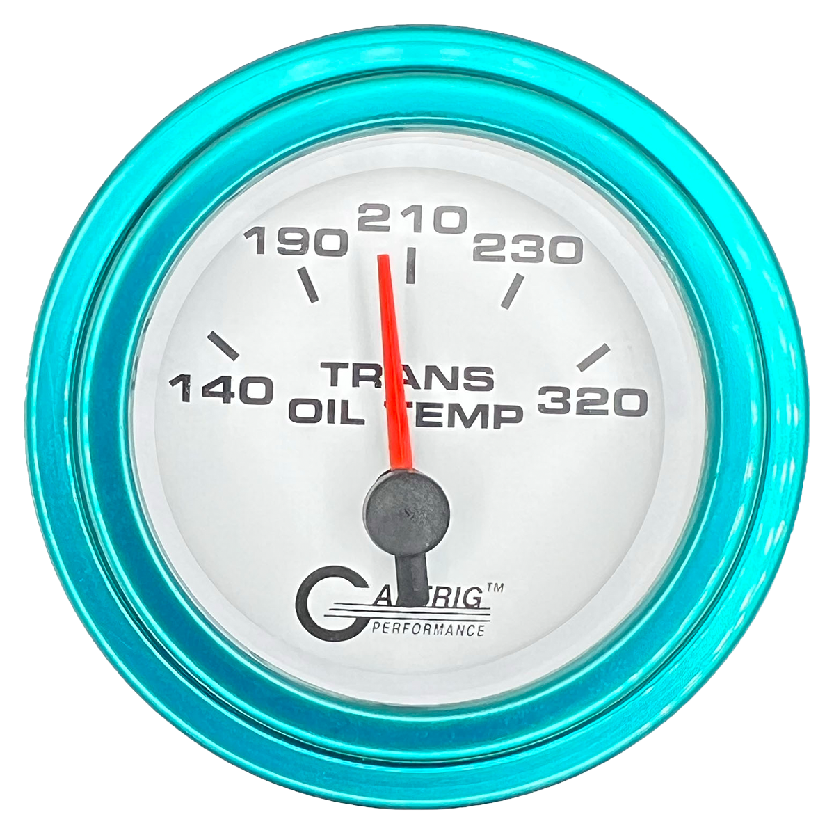 #5530 2 INCH ELECTRIC TRANS. TEMP. 140-320 F White Teal / Step