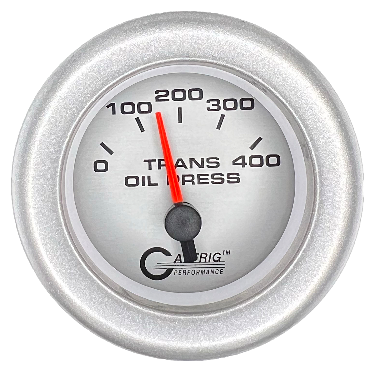 #5829 2 INCH ELECTRIC TRANS. PRESSURE 0-400 PSI PLATINUM Platinum / Fat