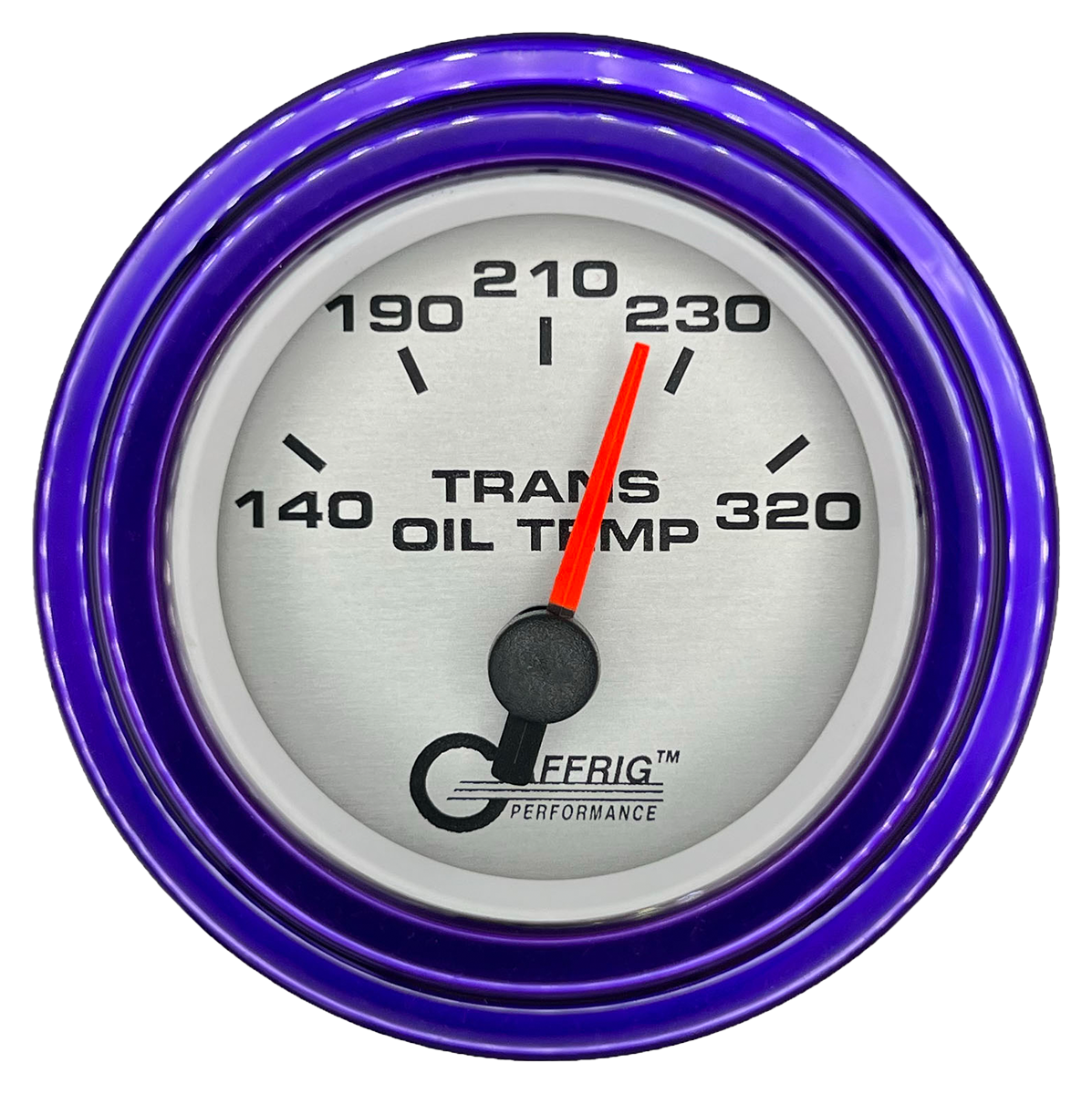 #5830 2 INCH ELECTRIC TRANS. TEMP. 140-320 F PLATINUM Purple / Step
