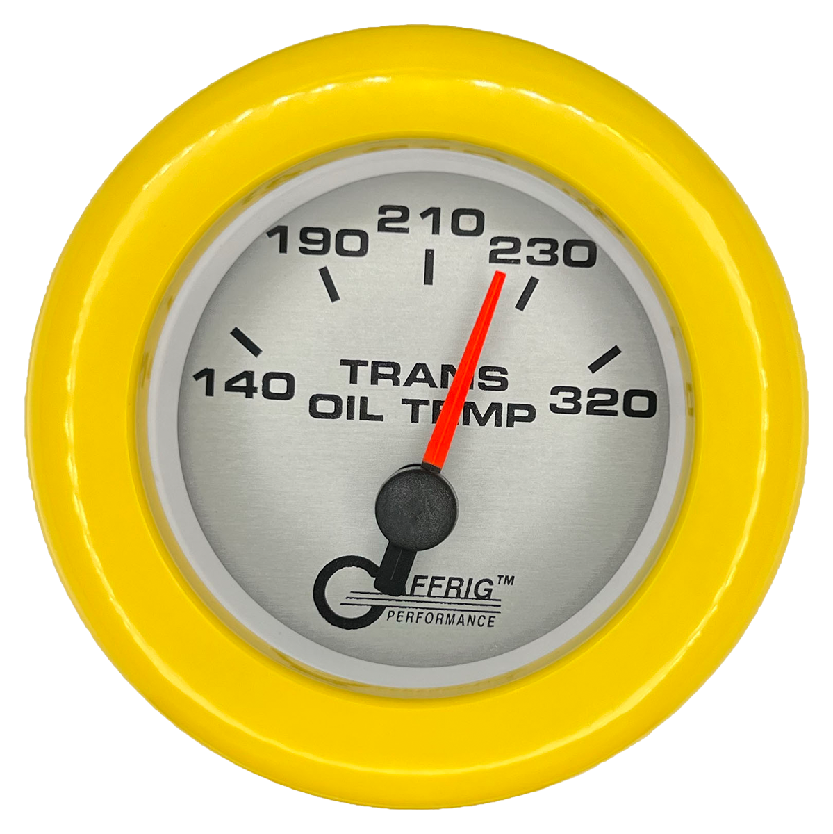 #5830 2 INCH ELECTRIC TRANS. TEMP. 140-320 F PLATINUM Yellow / Step