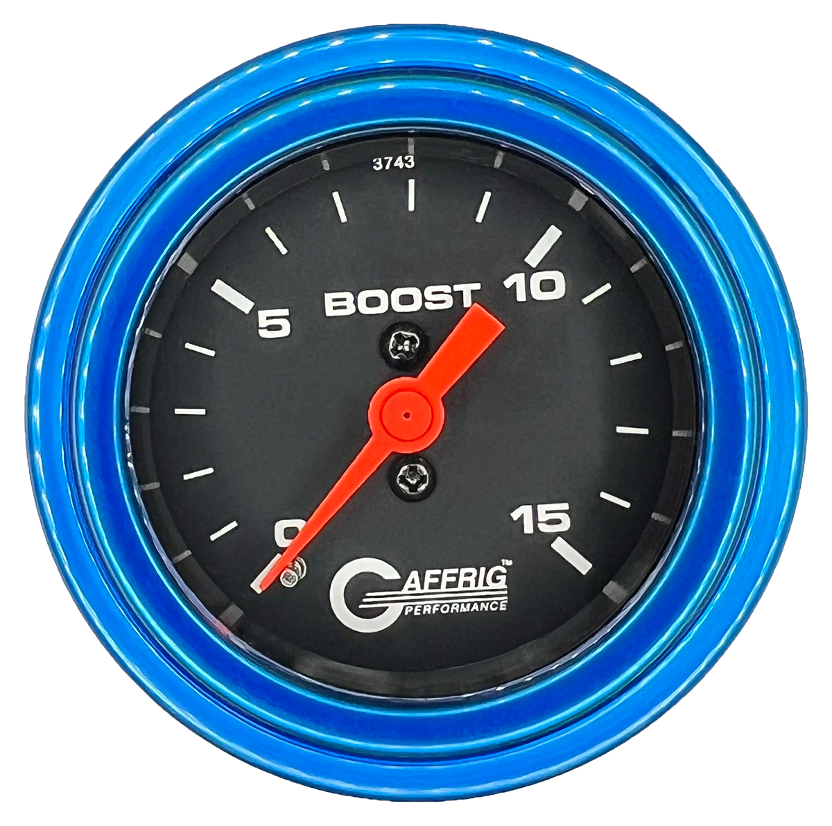 #6000 2 INCH MECHANICAL BOOST 0-15 PSI BLACK Blue / Step