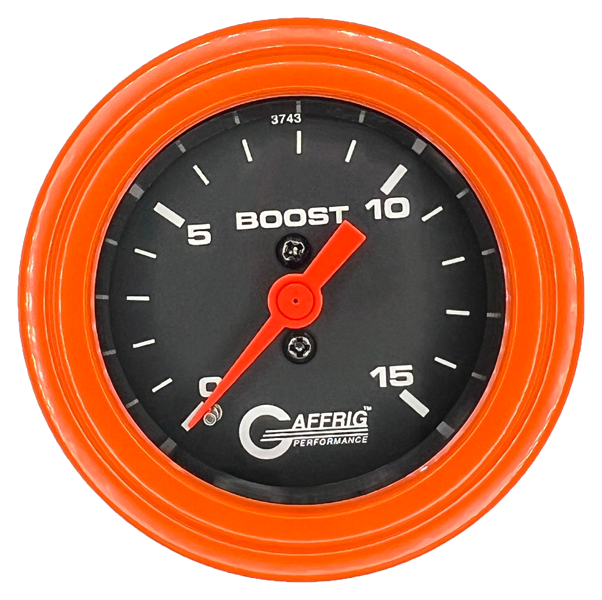#6000 2 INCH MECHANICAL BOOST 0-15 PSI BLACK Orange / Step
