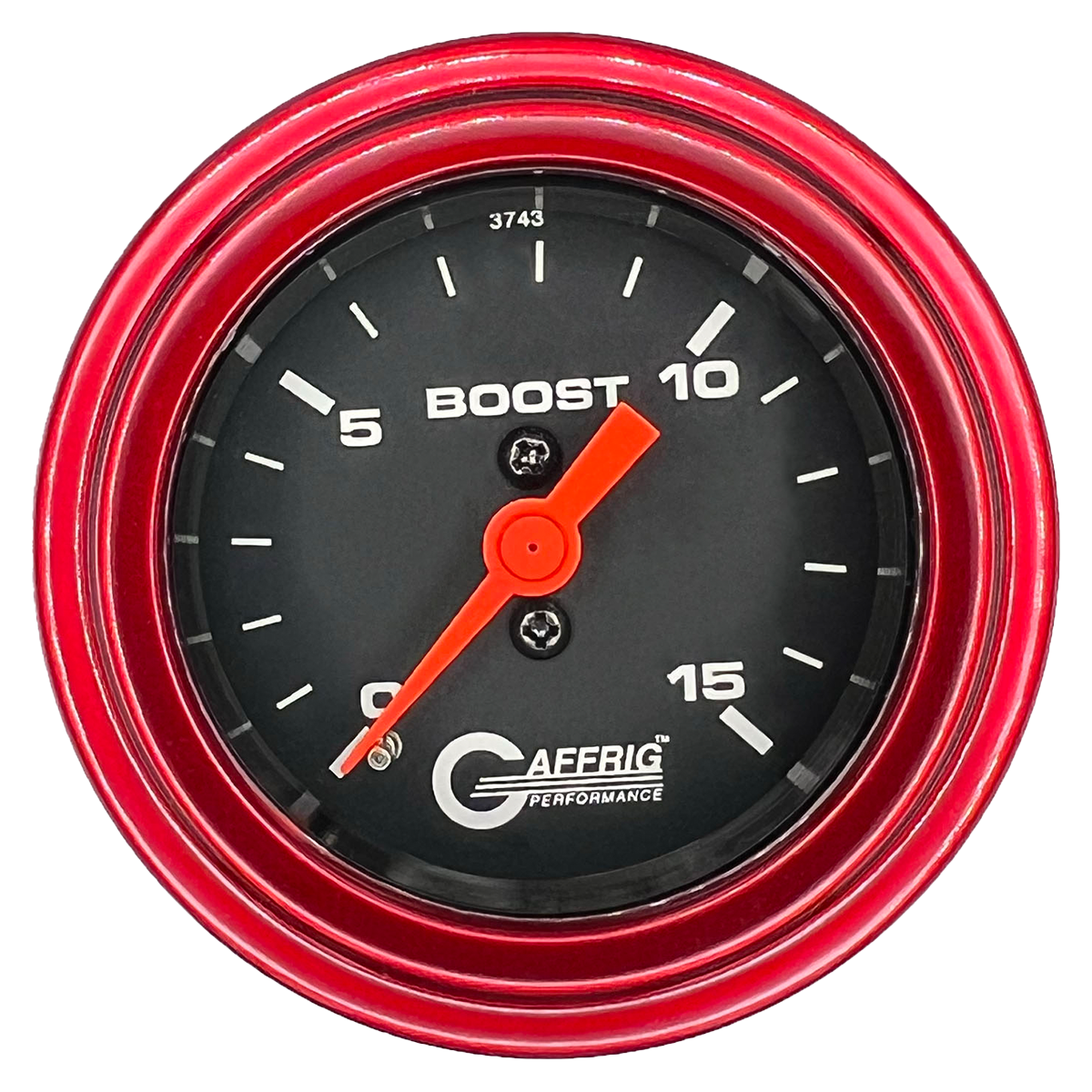 #6000 2 INCH MECHANICAL BOOST 0-15 PSI BLACK Red / Step