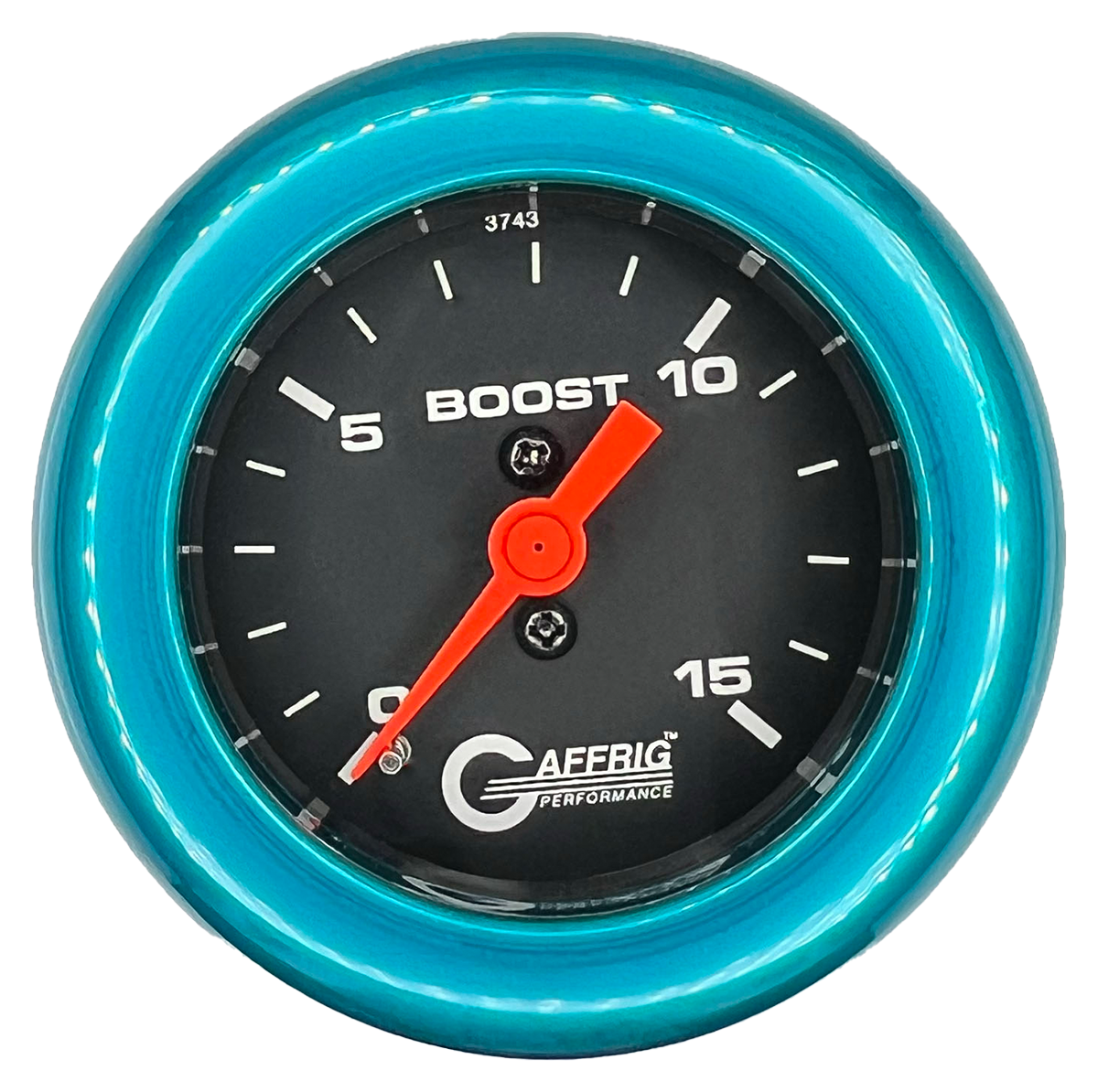 #6000 2 INCH MECHANICAL BOOST 0-15 PSI BLACK Teal / Step