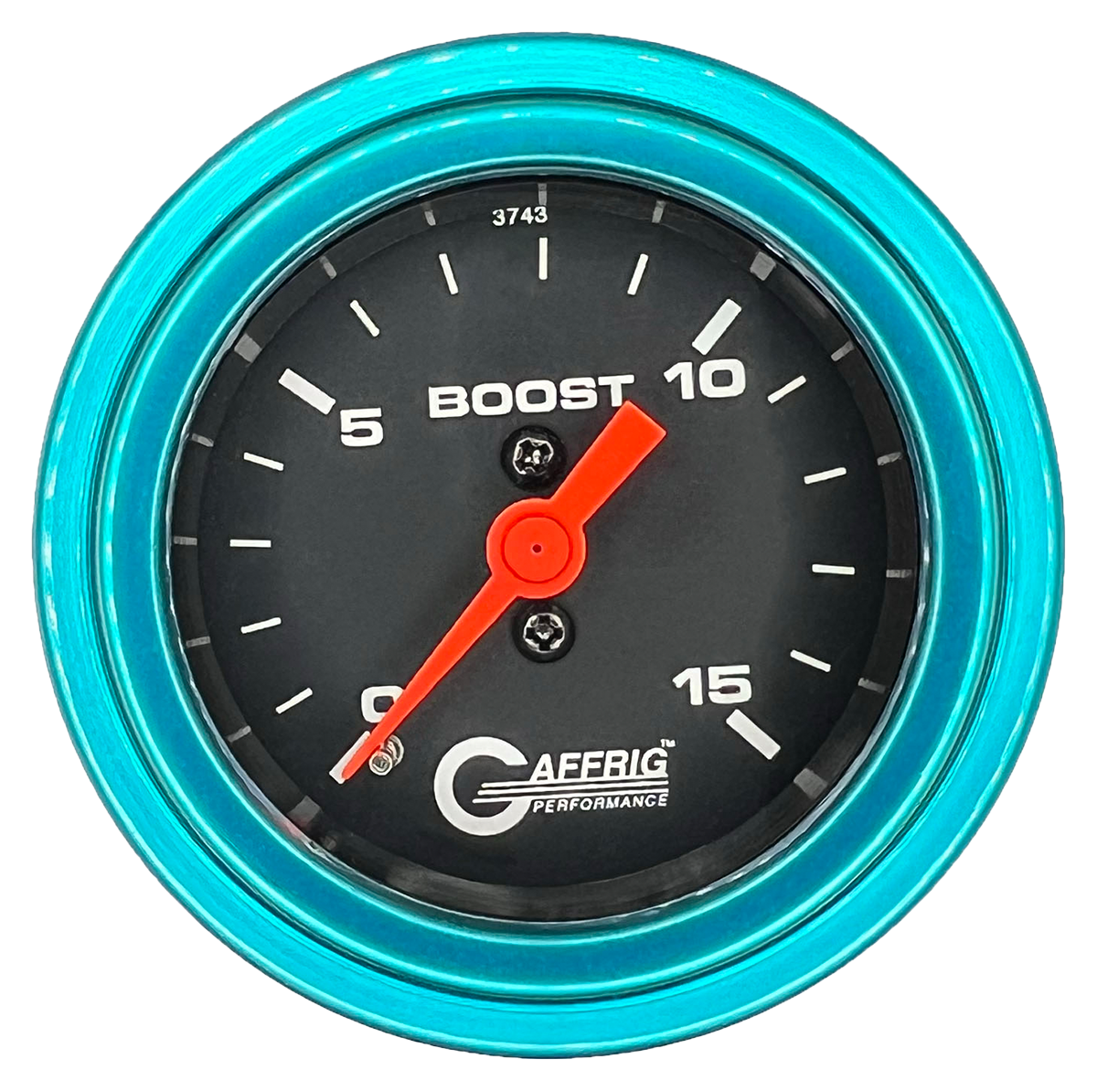 #6000 2 INCH MECHANICAL BOOST 0-15 PSI BLACK Teal / Step