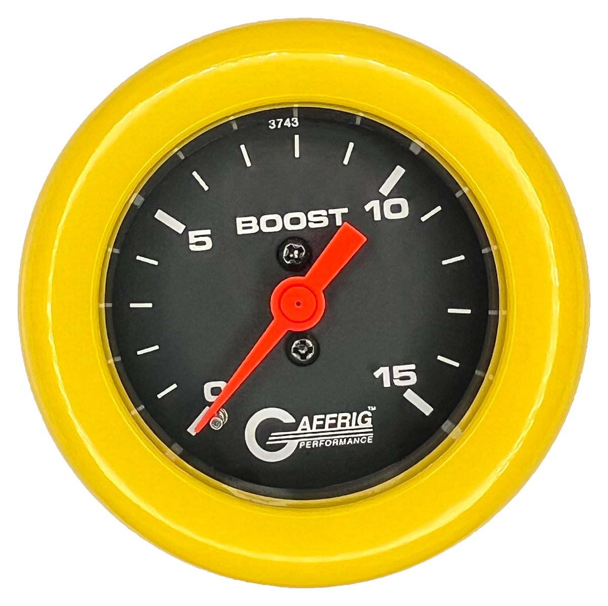 #6000 2 INCH MECHANICAL BOOST 0-15 PSI BLACK Yellow / Step