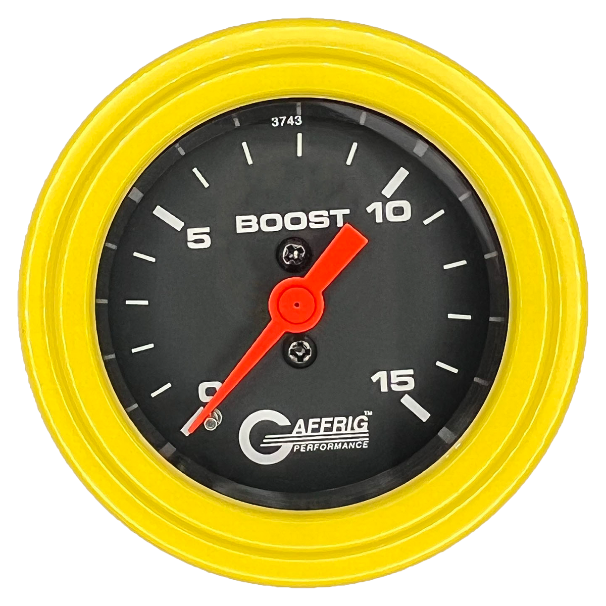 #6000 2 INCH MECHANICAL BOOST 0-15 PSI BLACK Yellow / Step