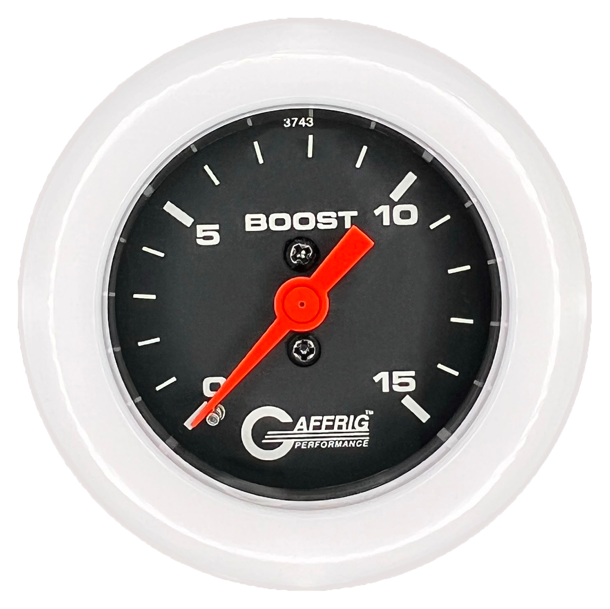 #6000 2 INCH MECHANICAL BOOST 0-15 PSI BLACK White / Step