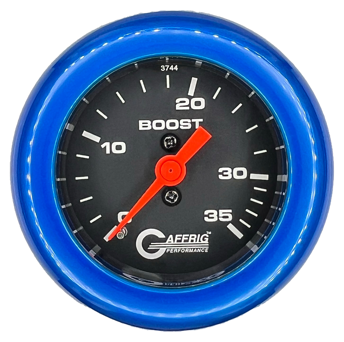 #6002 2 INCH MECHANICAL BOOST 0-35 PSI BLACK Blue / Step