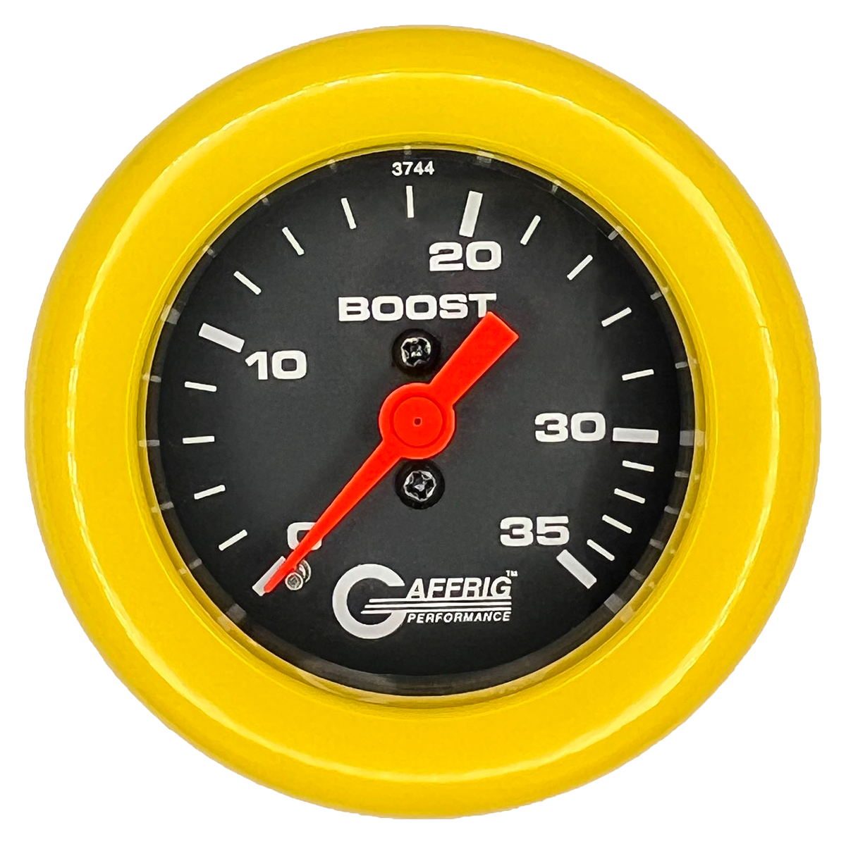 #6002 2 INCH MECHANICAL BOOST 0-35 PSI BLACK Yellow / Step