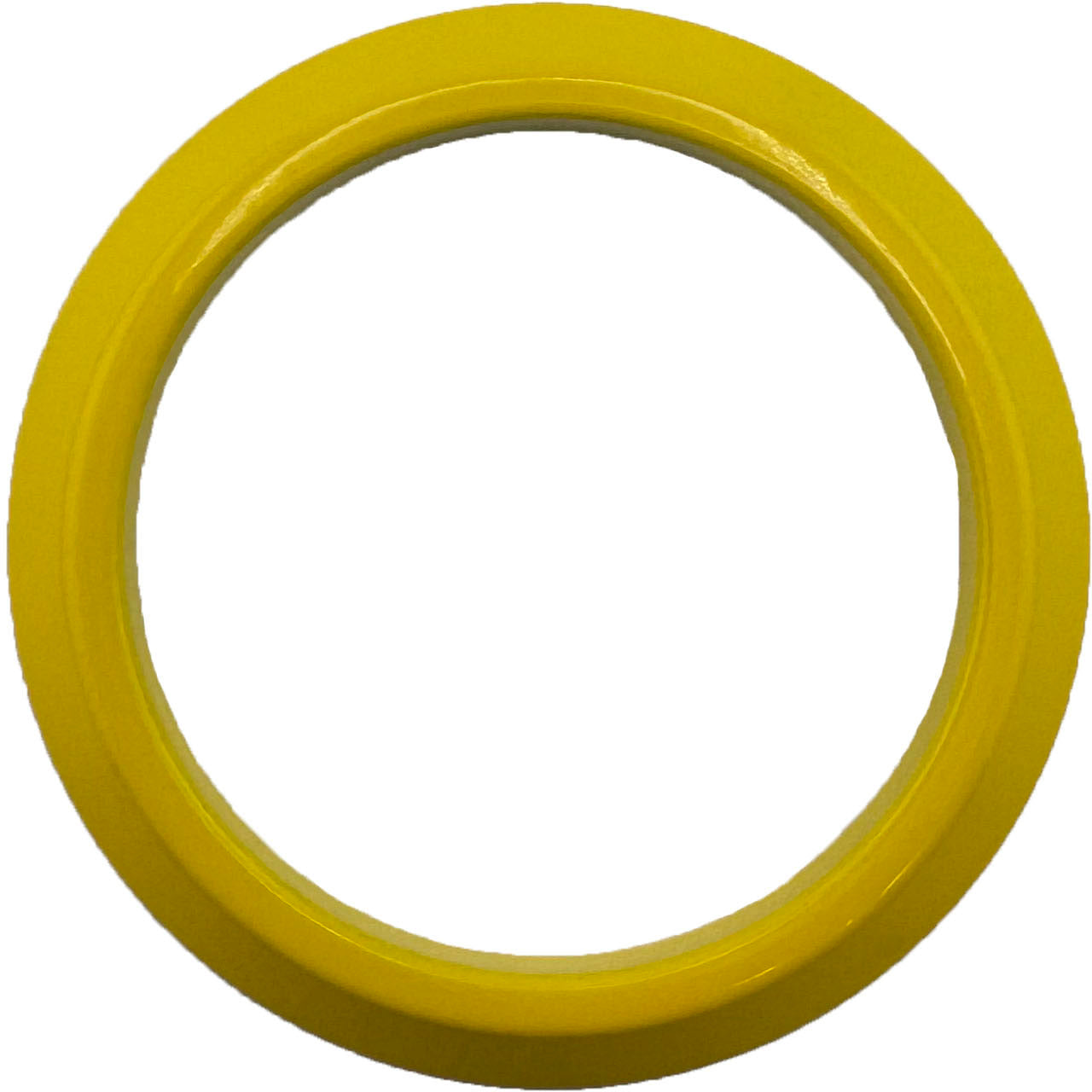 GAFFRIG PART #8000 FLAT BEZEL 2 1/16 INCH I.D. / 2 3/4 INCH O.D. YELLOW