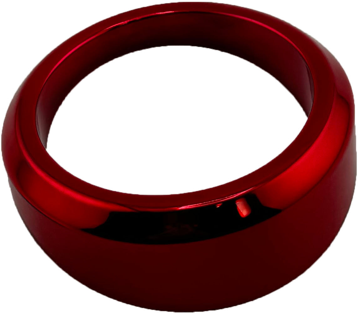 GAFFRIG PART #8100 ANGLED BEZEL 2 1/16 INCH I.D. / 2 13/16 INCH O.D. RED