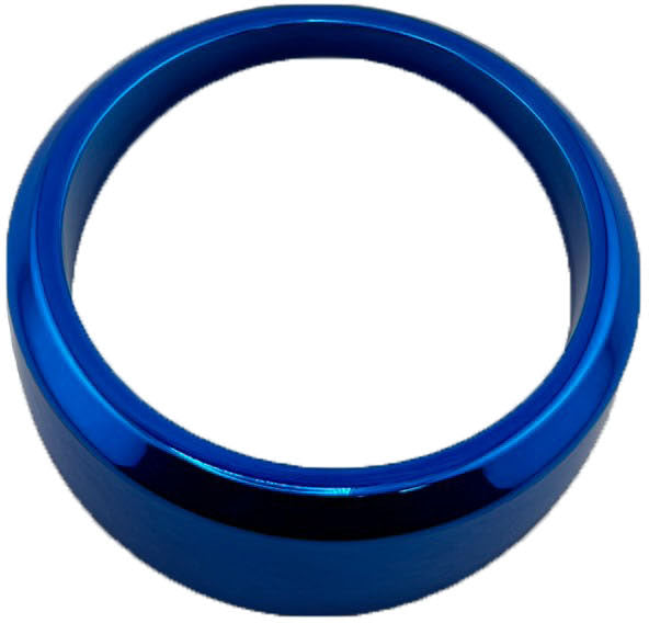 GAFFRIG PART #8150 ANGLED BEZEL 2 5/8 INCH I.D. x 3 3/8 INCH O.D. BLUE