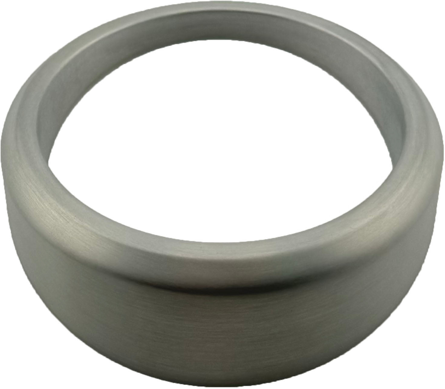 GAFFRIG PART #8150 ANGLED BEZEL 2 5/8 INCH I.D. x 3 3/8 INCH O.D. PLATINUM