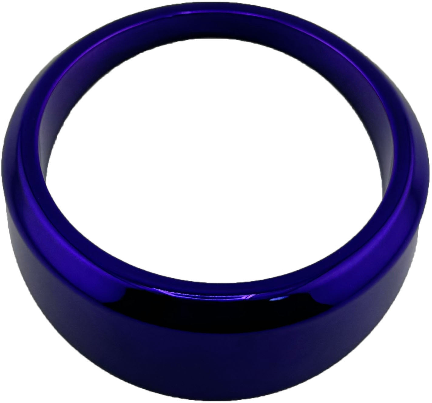 GAFFRIG PART #8150 ANGLED BEZEL 2 5/8 INCH I.D. x 3 3/8 INCH O.D. PURPLE