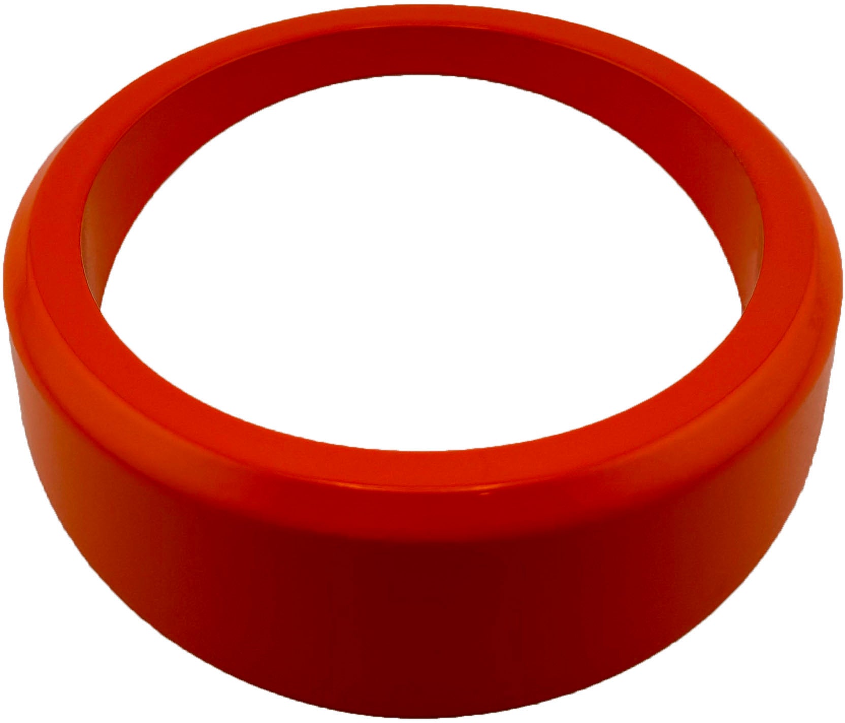 GAFFRIG PART #8300 ANGLED BEZEL 3 3/8 INCH I.D. / 4 3/8 INCH O.D. ORANGE