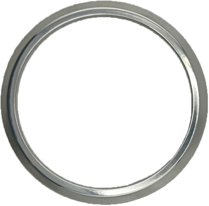 GAFFRIG PART #8400 FLAT BEZEL 3 3/4 I.D. / 4 1/2 O.D. CHROME