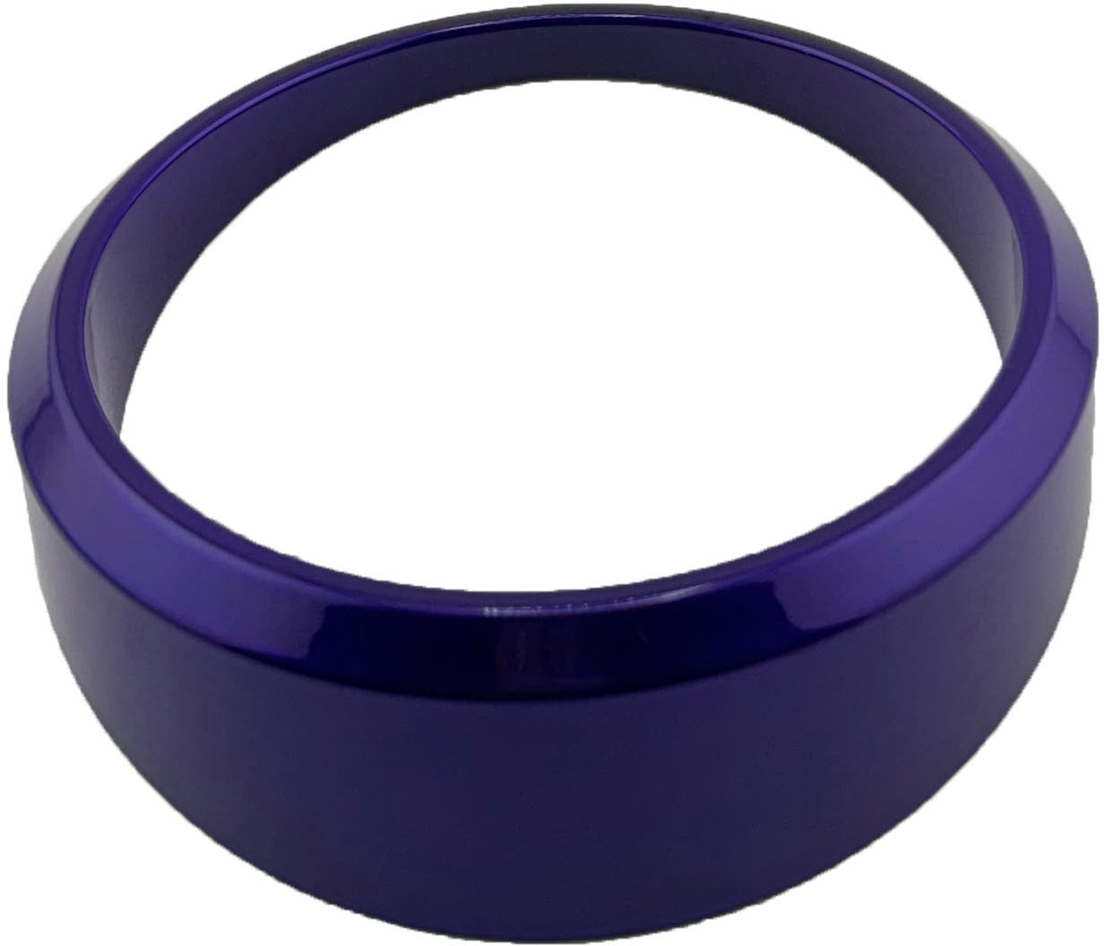 GAFFRIG PART #8500 ANGLED BEZEL 3 5/8 INCH I.D. / 4 5/8 INCH O.D. PURPLE