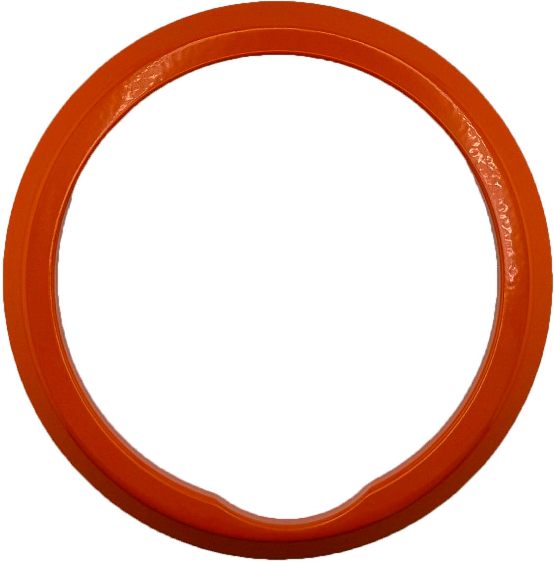 GAFFRIG PART #8600 FLAT BEZEL 4 I.D. / 5'' O.D. ORANGE