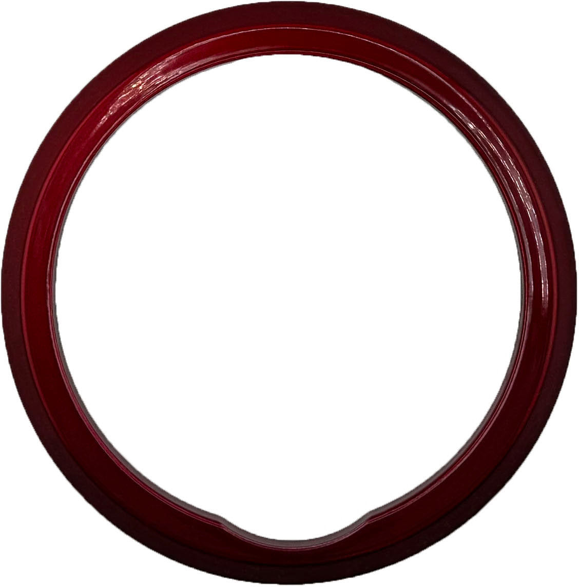 GAFFRIG PART #8600 FLAT BEZEL 4 I.D. / 5'' O.D. RED