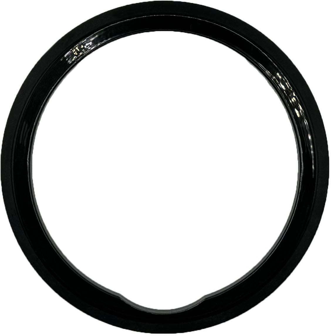 GAFFRIG PART #8600 FLAT BEZEL 4 I.D. / 5'' O.D. BLACK