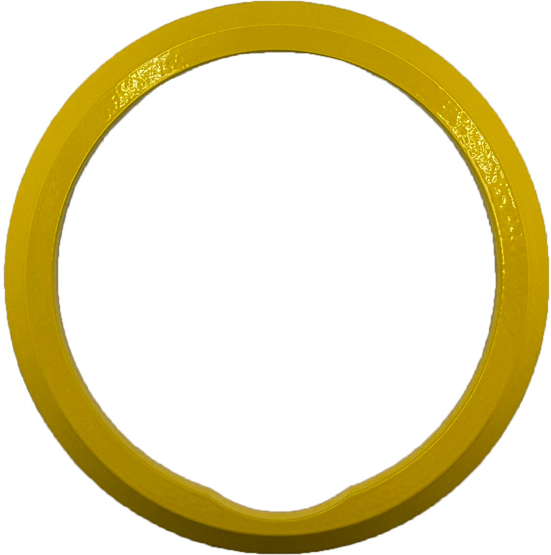 GAFFRIG PART #8600 FLAT BEZEL 4 I.D. / 5'' O.D. YELLOW