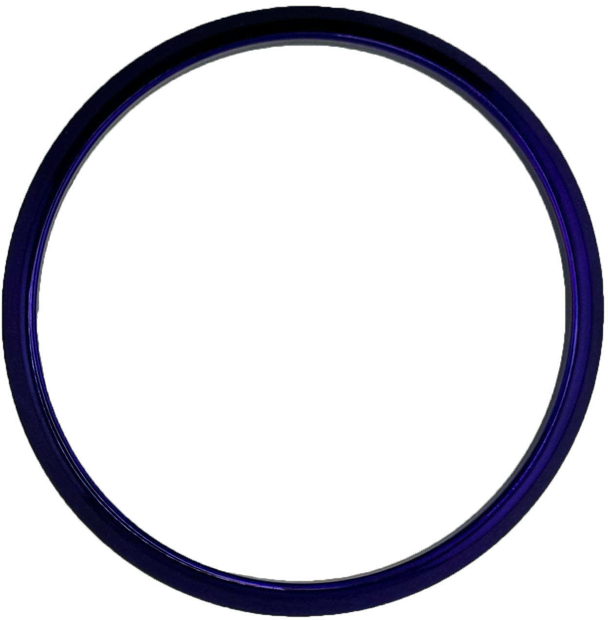 GAFFRIG PART #8675 FLAT BEZEL 4 3/4" I.D. x 5 1/2'' O.D. PURPLE