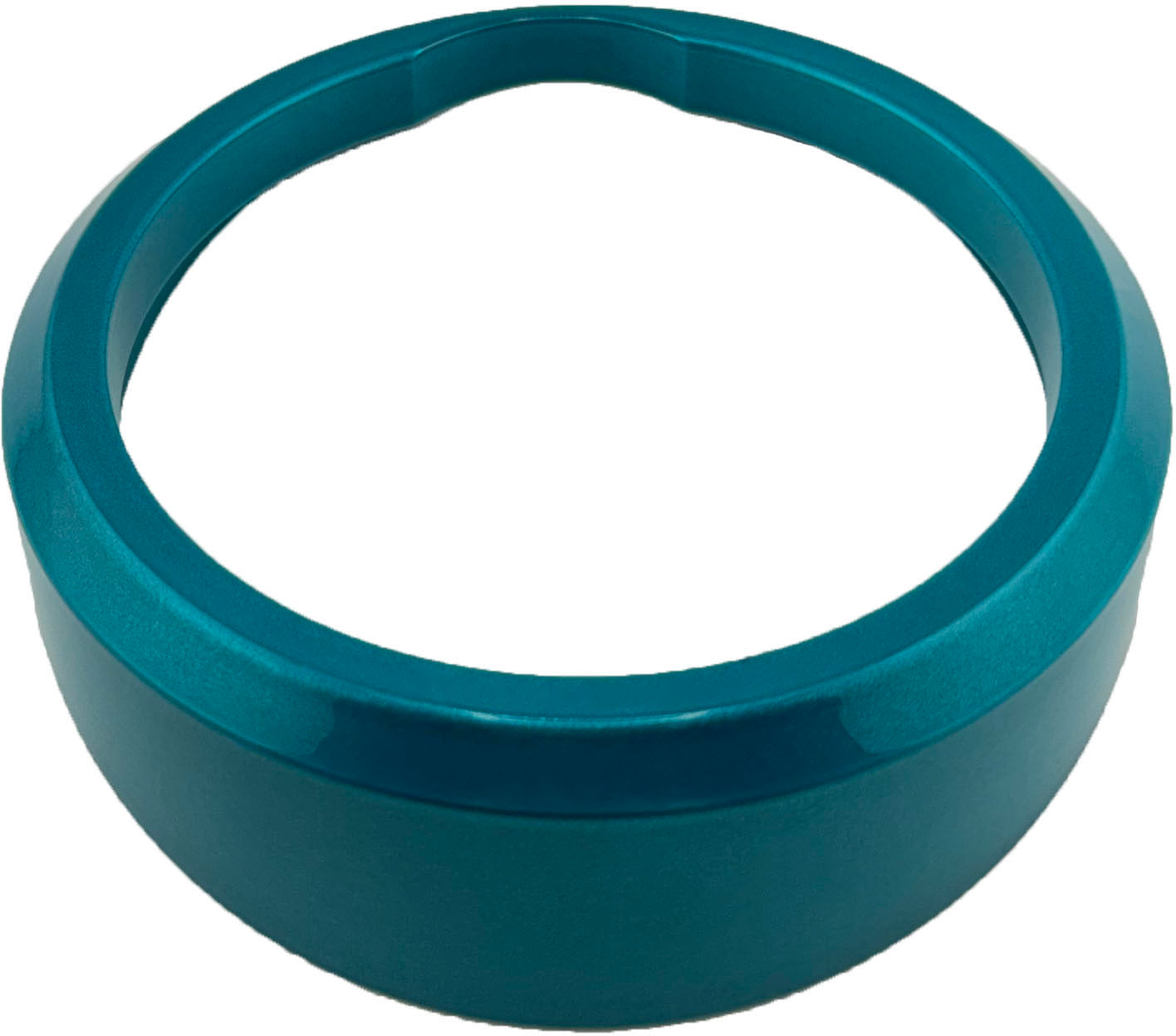GAFFRIG PART #8750 ANGLED BEZEL 4 5/8 INCH I.D. x 5 11/16 INCH O.D. TEAL