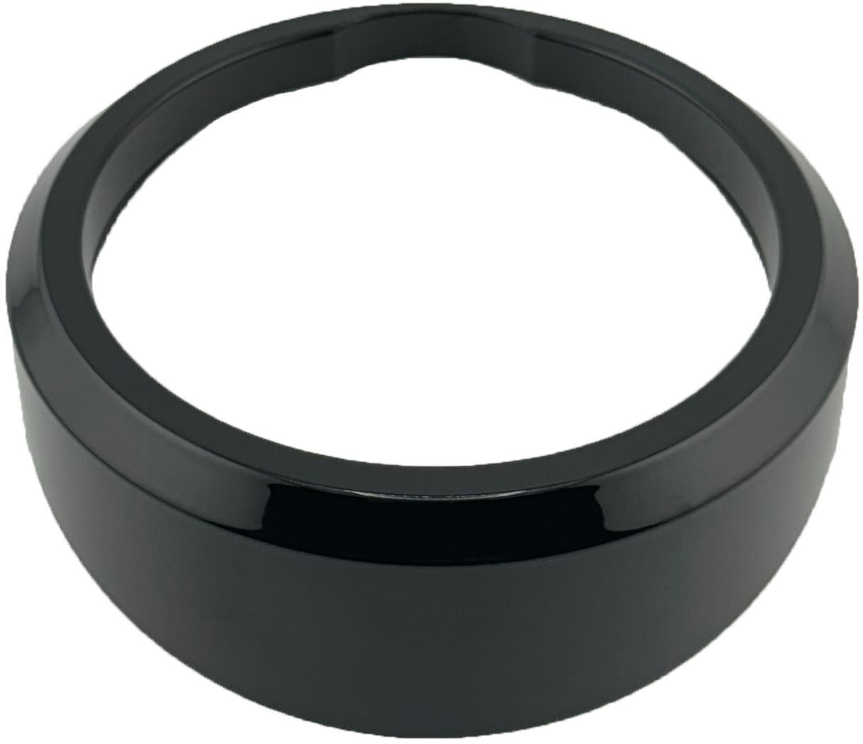 GAFFRIG PART #8750 ANGLED BEZEL 4 5/8 INCH I.D. x 5 11/16 INCH O.D. BLACK