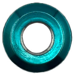GAFFRIG PART #8785 FLAT BEZEL THREADED 1"O.D. FOR TOGGLE SWITCHES TEAL