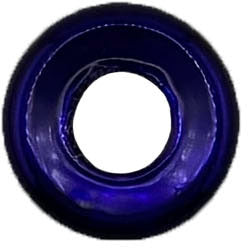 GAFFRIG PART #8785 FLAT BEZEL THREADED 1"O.D. FOR TOGGLE SWITCHES PURPLE