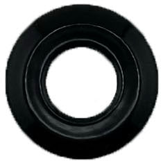 GAFFRIG PART #8785 FLAT BEZEL THREADED 1"O.D. FOR TOGGLE SWITCHES BLACK