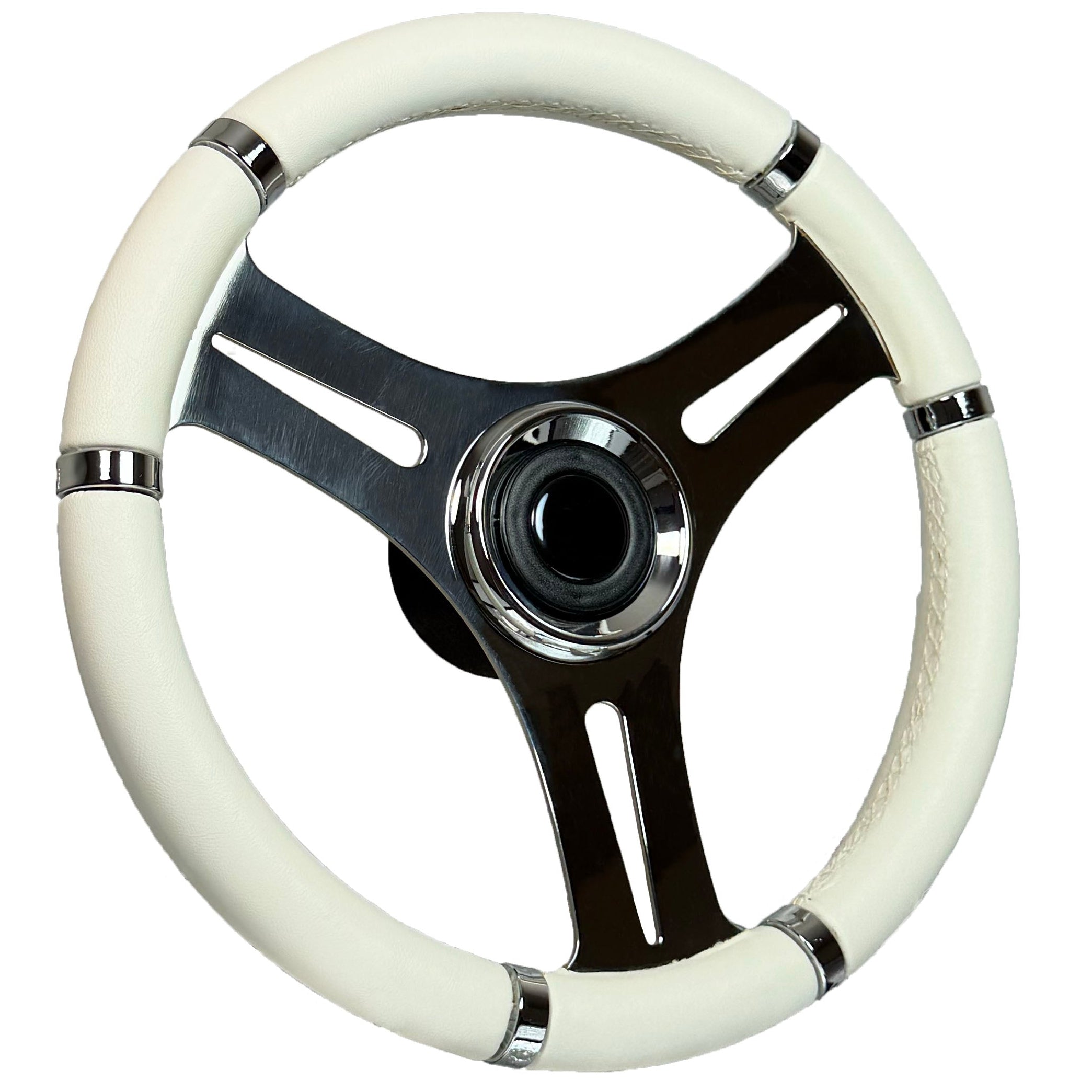GAFFRIG PART #9615 URETHANE GLOSS FINISH 3 EQUAL SPOKES STEERING WHEEL