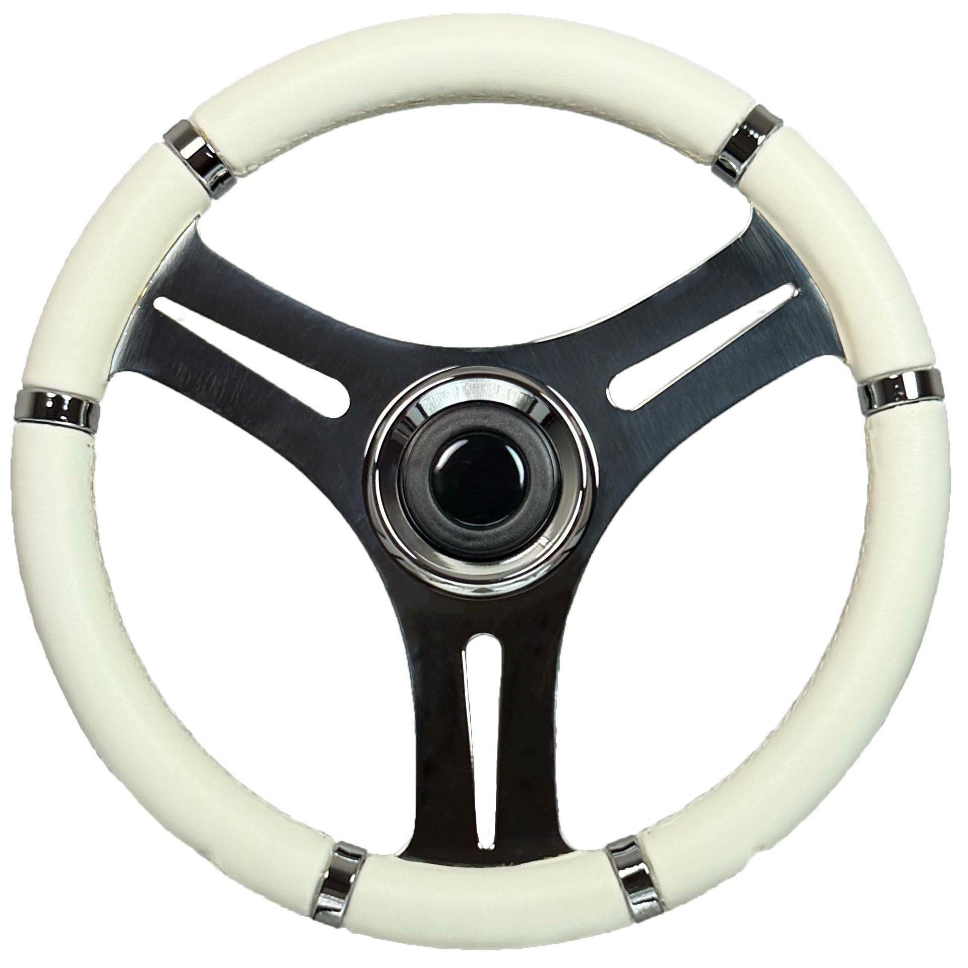 GAFFRIG PART #9615 URETHANE GLOSS FINISH 3 EQUAL SPOKES STEERING WHEEL