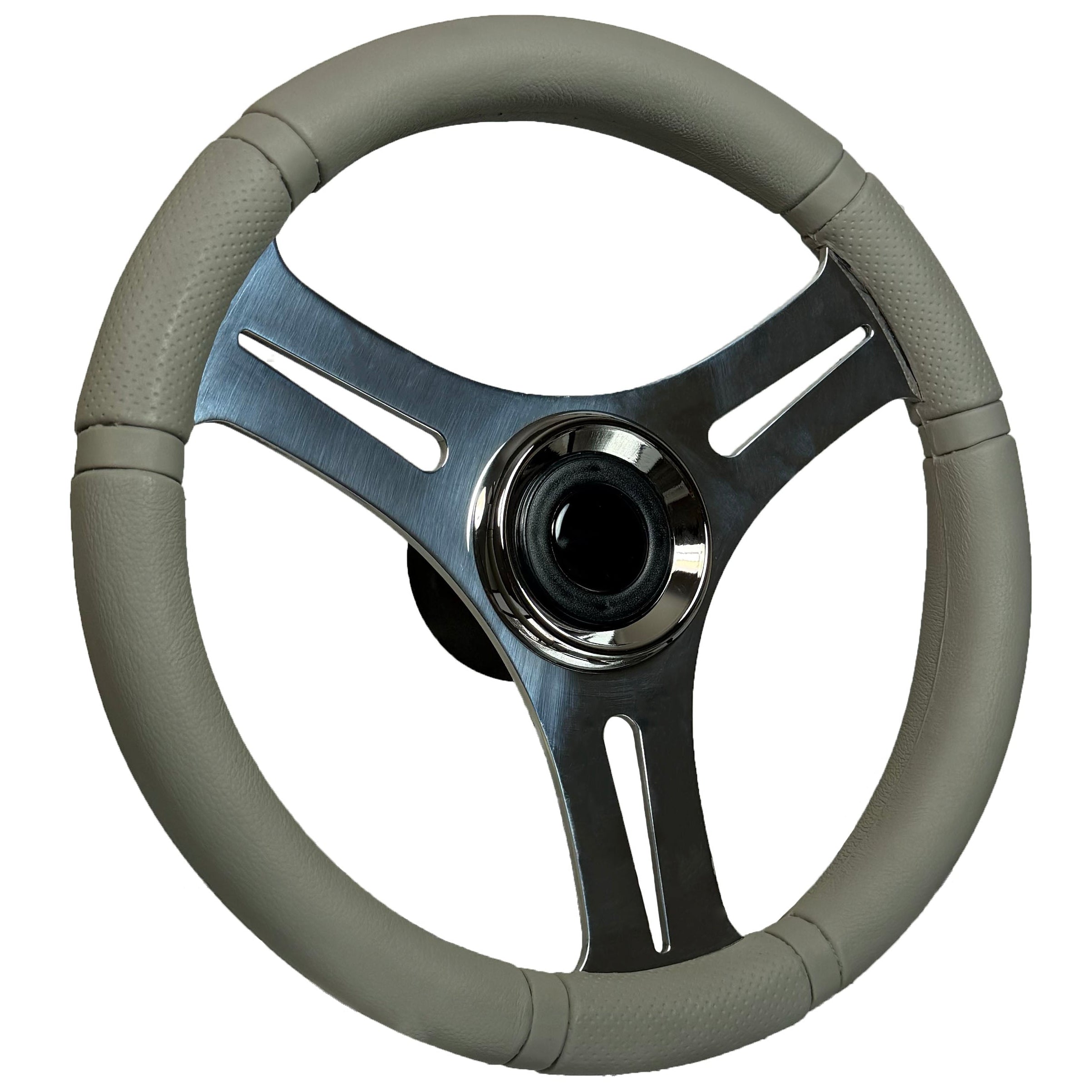 GAFFRIG PART #9615 URETHANE GLOSS FINISH 3 EQUAL SPOKES STEERING WHEEL