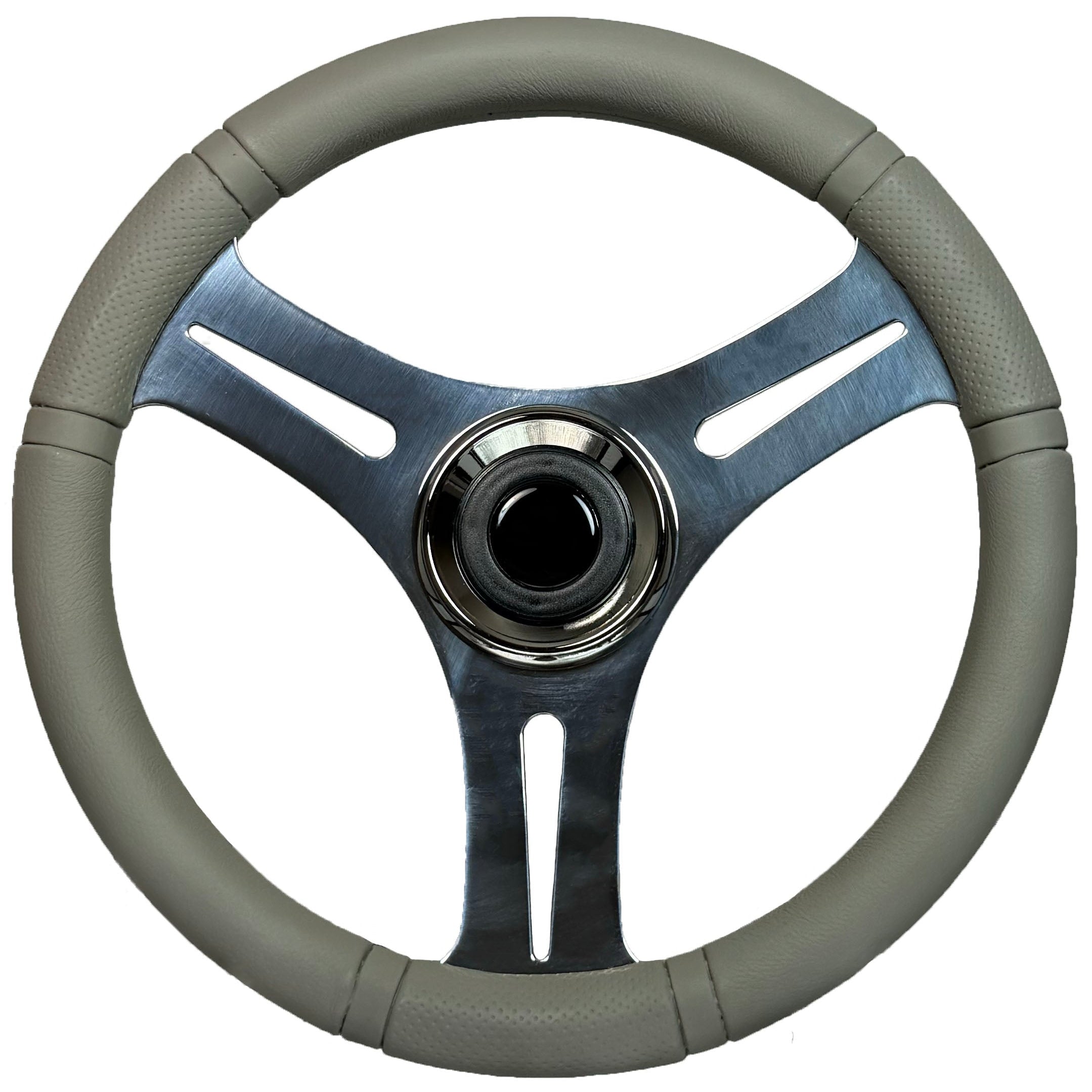 GAFFRIG PART #9615 URETHANE GLOSS FINISH 3 EQUAL SPOKES STEERING WHEEL