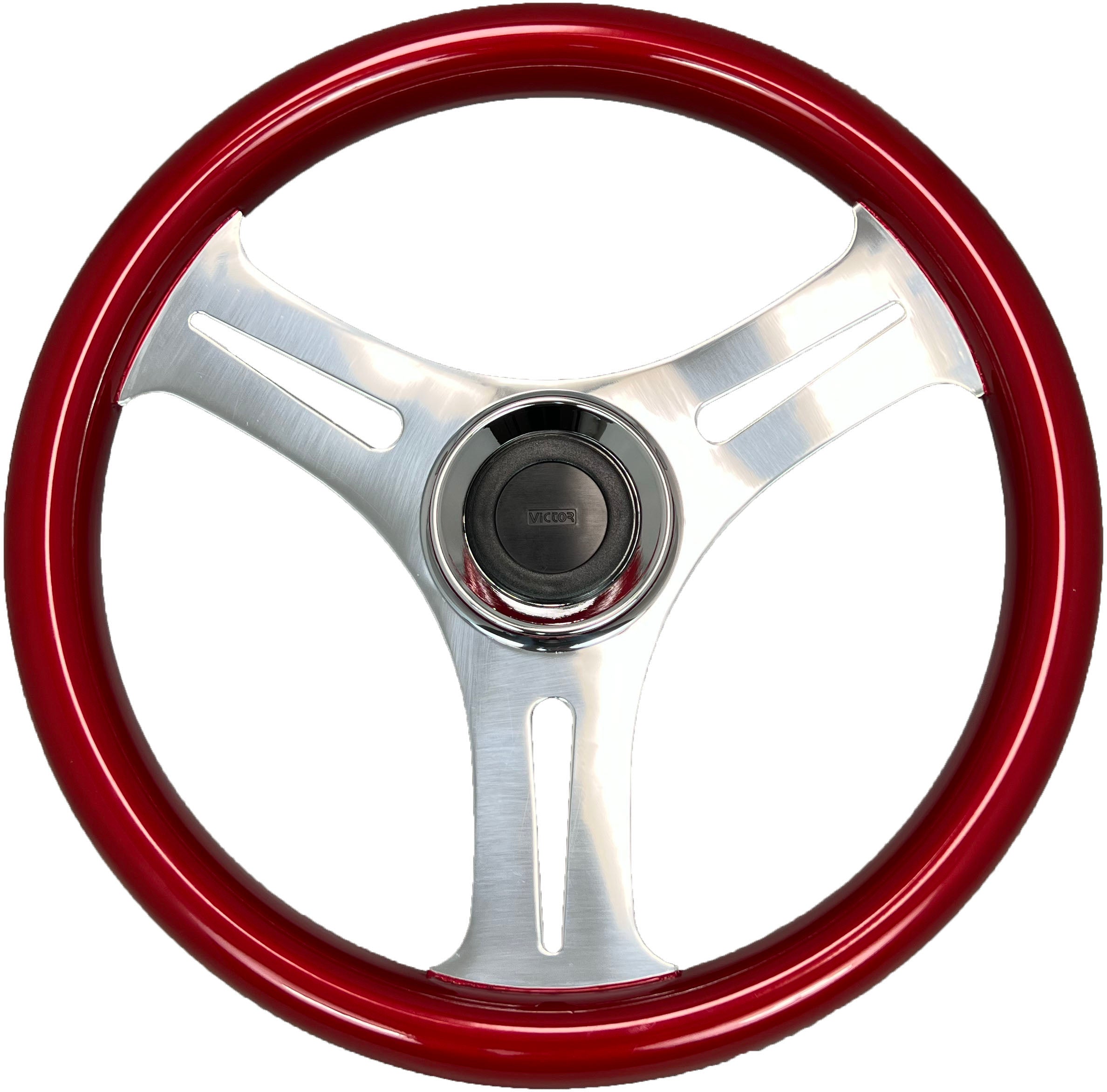 GAFFRIG PART #9615 STEERING WHEEL RED