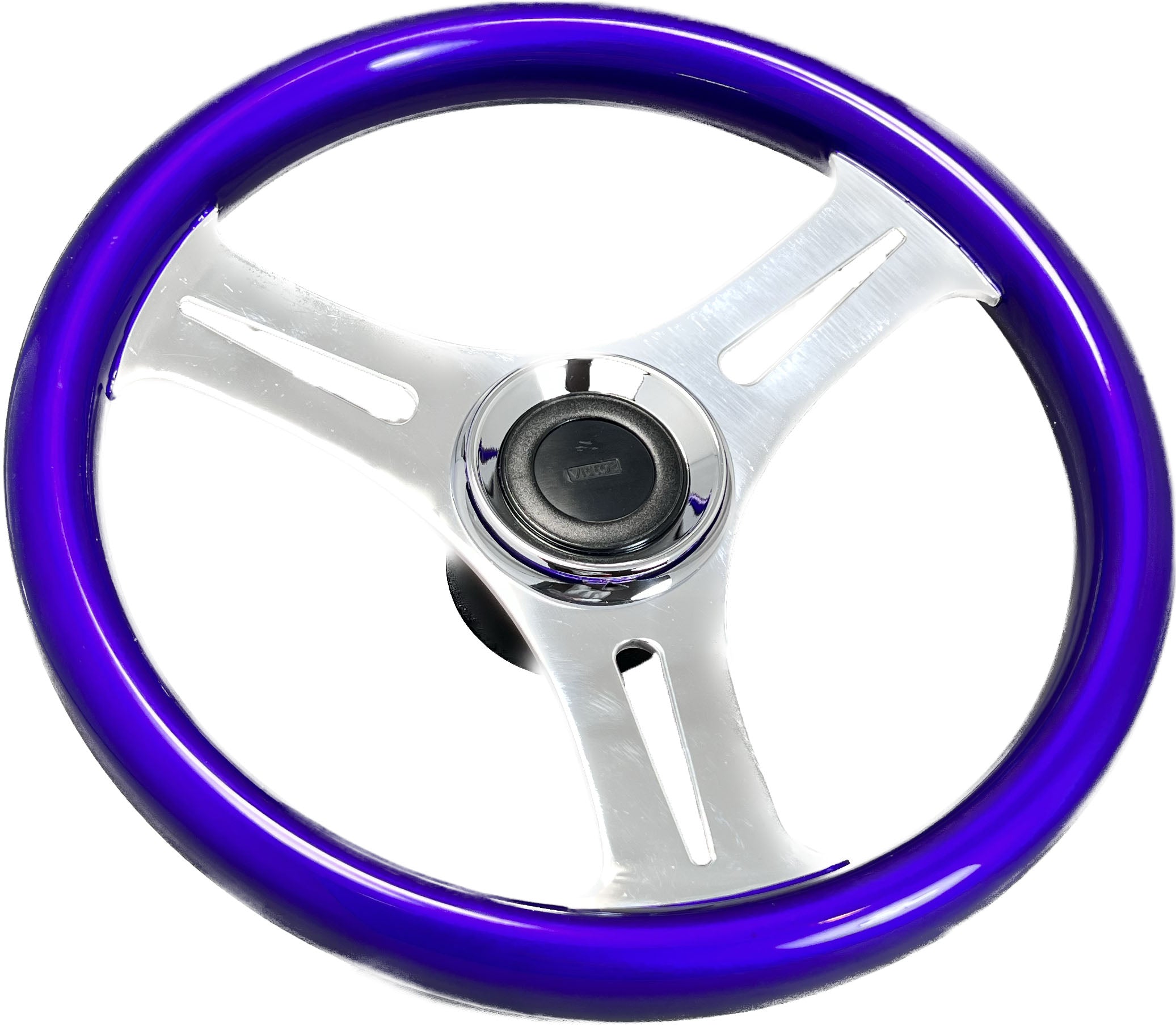 GAFFRIG PART #9615 STEERING WHEEL PURPLE