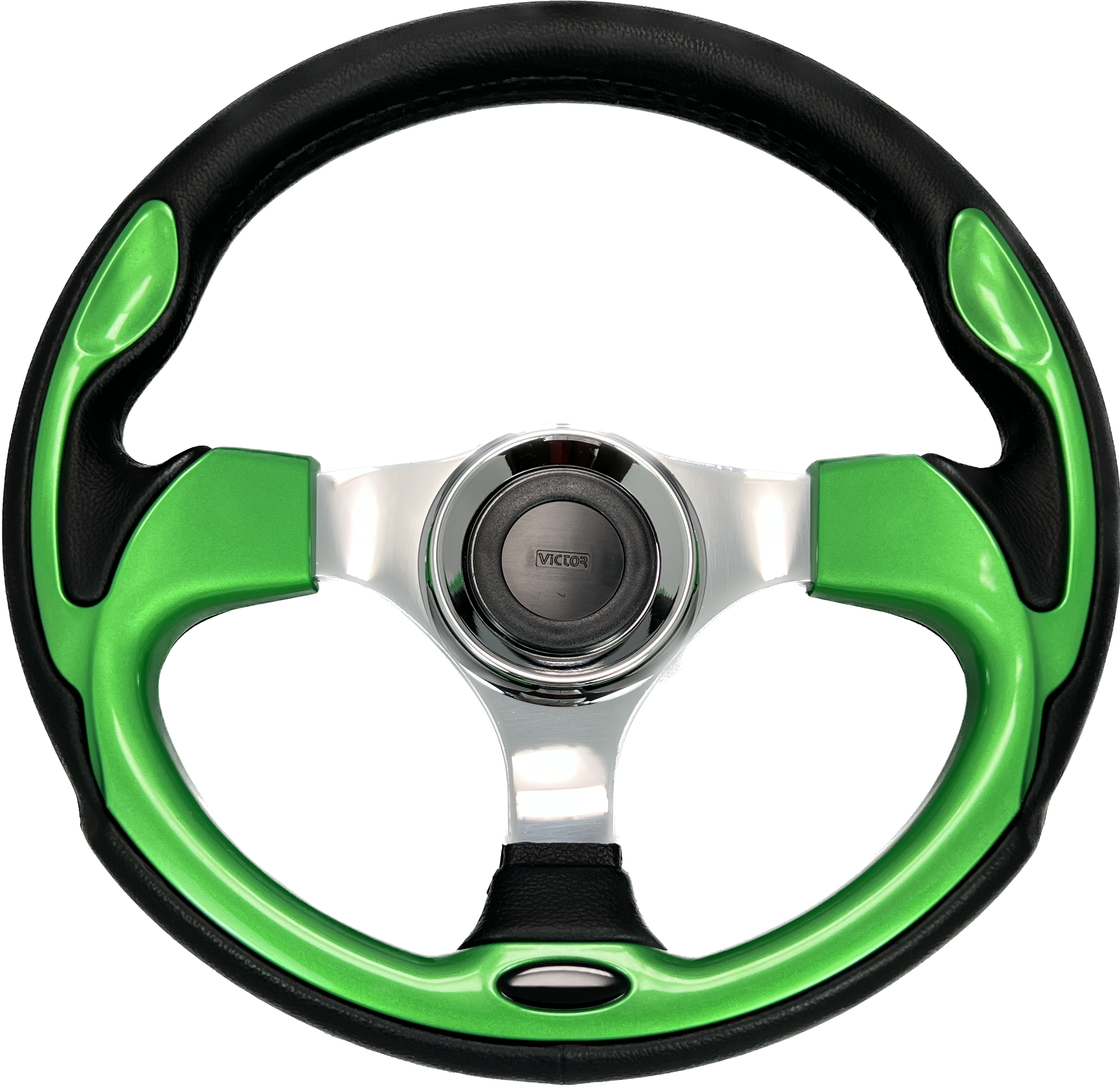 GAFFRIG PART #9665 STEERING WHEEL LIME GREEN