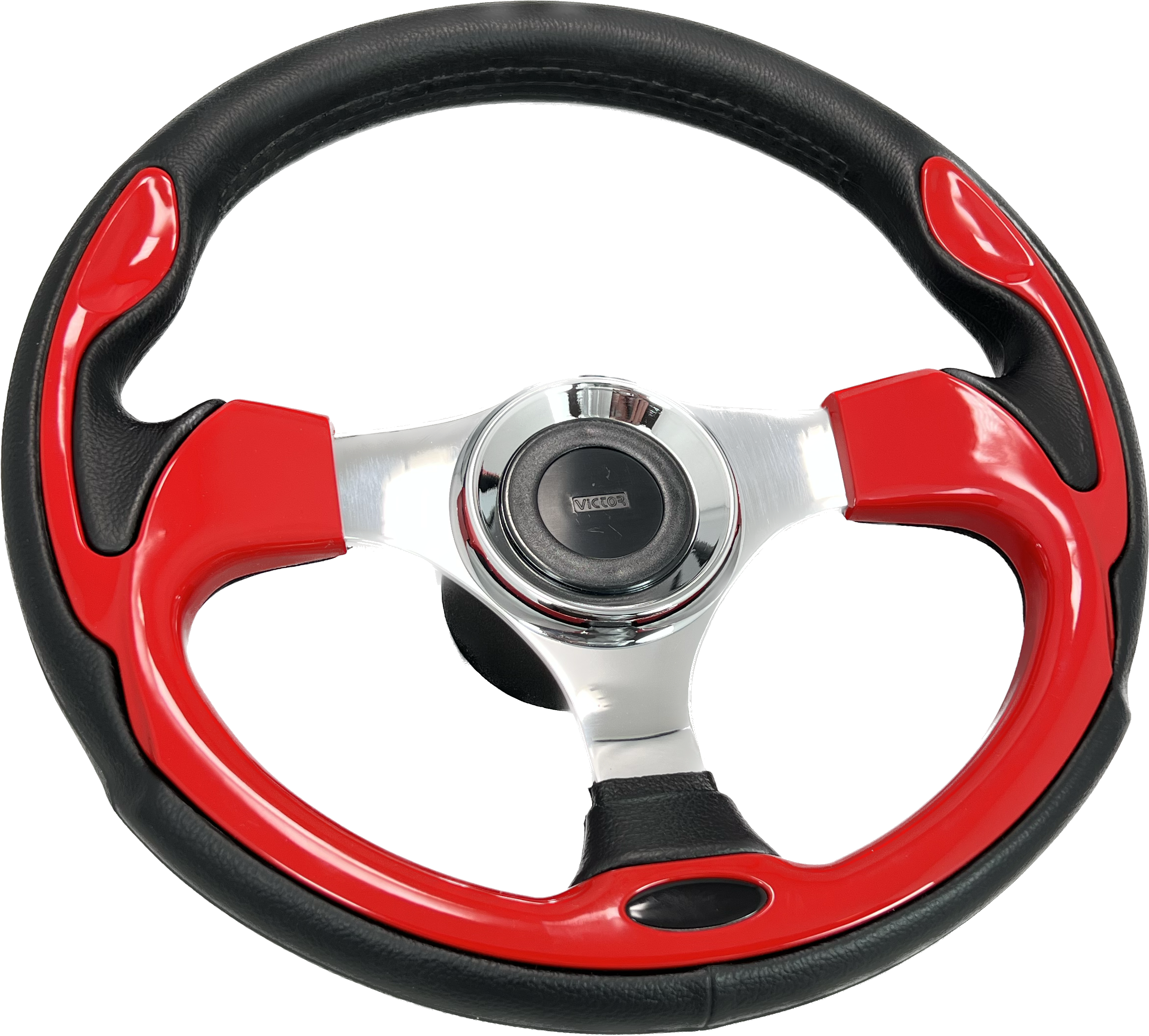 GAFFRIG PART #9665 STEERING WHEEL RED