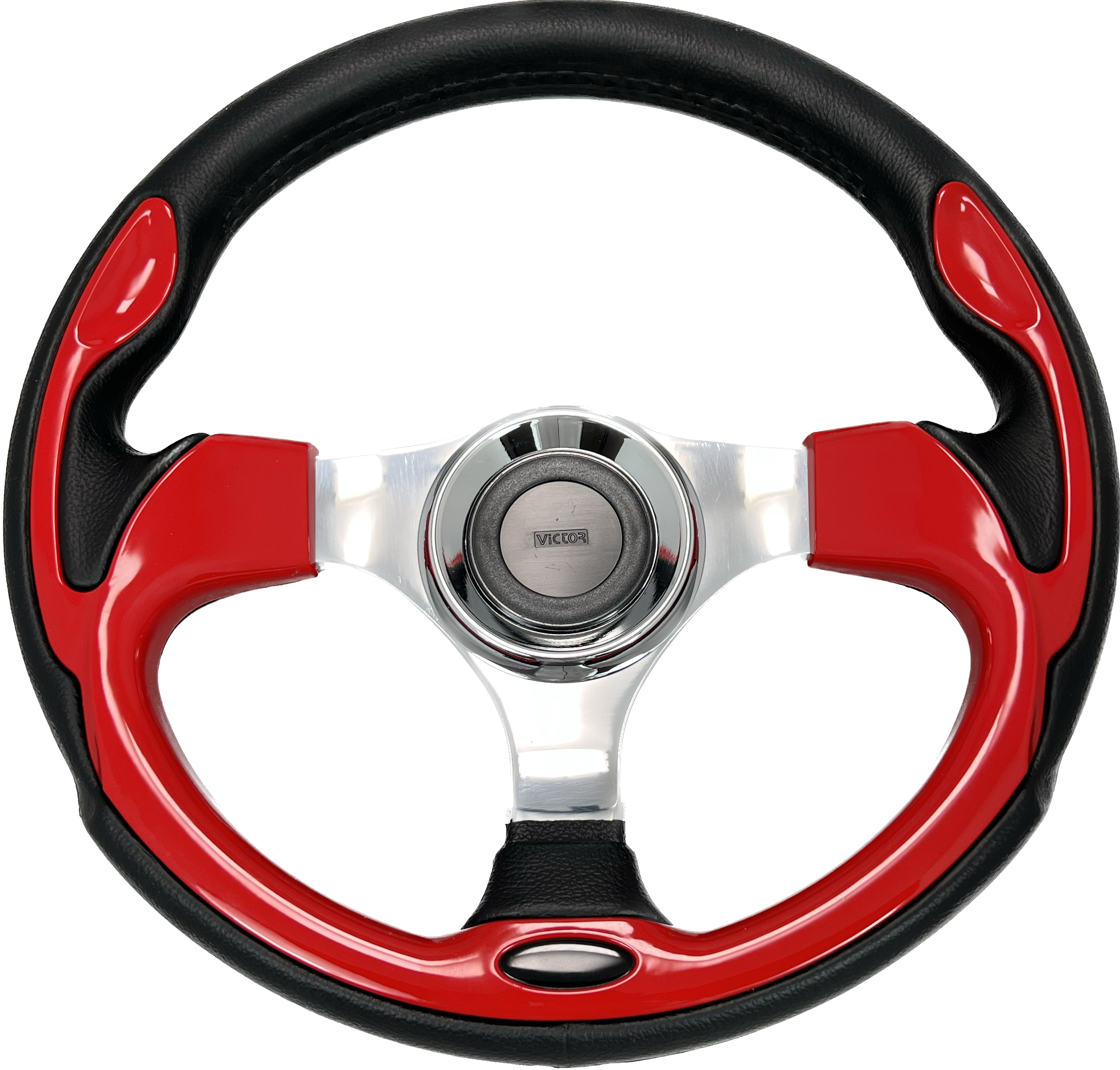 GAFFRIG PART #9665 STEERING WHEEL RED