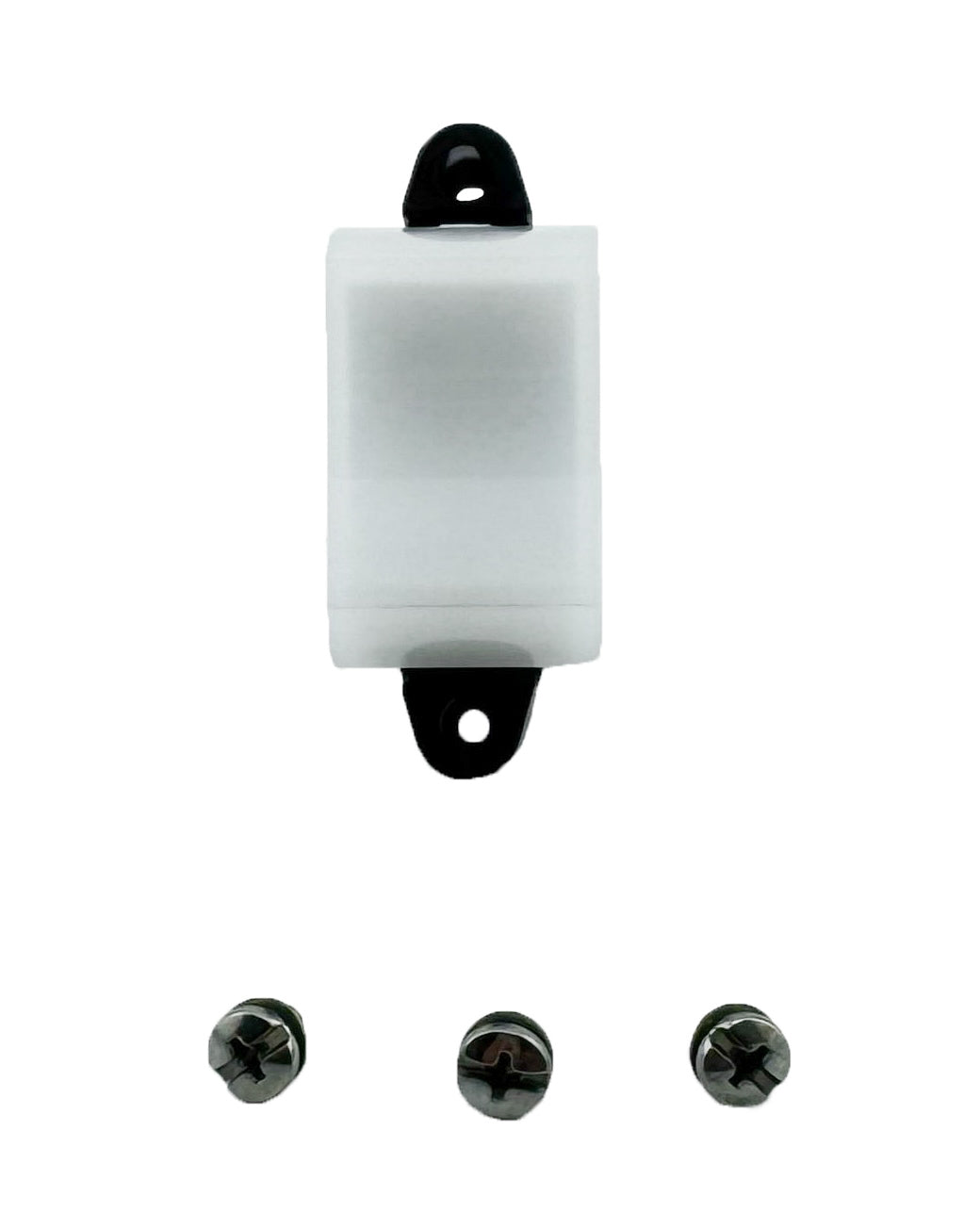 GAFFRIG PART #9804 MILITARY ROCKER SWITCH - SINGLE POLE DOUBLE THROW - TRANSLUCENT WHITE